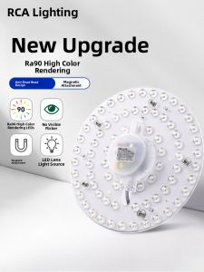 NVC | Ultra Bright Ring-shaped Replacing Ceiling Light Core Home Circular Magnetic Attraction Energy-saving Retrofit Light Disk