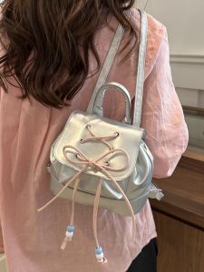 South Korea Young Adult Backpack Bags Womens 2024 New Arrival Tide Fashion College Backpack Satchel Bucket Bag Travel Bag