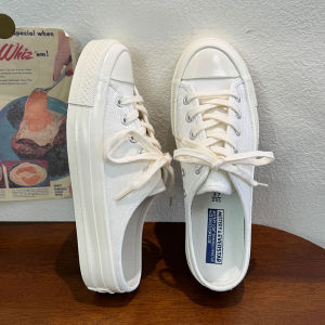 Giày Đế Bằng Vải Canvas Cổ Điển Thoáng Khí Cho Nam Và Nữ Thường Ngày Thời Trang Giày Thể Thao Đế Bằng Phong Cách Đại Học Cổ Điển