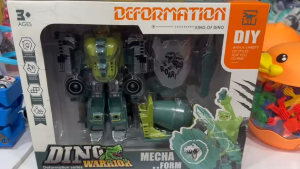 Đồ Chơi Robot Khủng Long Biến Hình – DINO WARRIOR Mecha Form