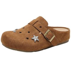 Josiny | New Summer Closed Toe Slip On Slippers