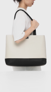 Túi Tote MELO Nam Nữ Vải Phối Da Đeo Vai Đựng Laptop Đi Học Làm | LOCAL BRAND NICHE LUX