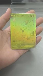 Keeppley | 6Pcs Japanese Pokemon Collection Cards VSTAR 25TH Pikachu Mewtwo Giratina Dialga Arceus Palkia Classic Game Anime Cards Gift