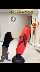 FLASH SALE!!! COD!! Samsak Tinju Berdiri Vertical Boxing Punching Bag Inflatable 1.6 Meter - GRATIS BIAYA KIRIM SAMPAI RUMAH!!!