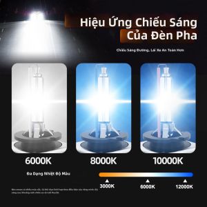 Bóng Đèn HID Siêu Sáng 35W 2X D1S D2S D3S D4S Đèn Pha Xenon 4300K-12000K 12V Nâng Cấp Đèn Xe Hơi Cho Đèn Pha