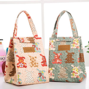 Thickened Aluminum Foil Lunch Box Bag Large Capacity Insulation Bag Handheld Bento Box Bag Refrigeration Bag Oxford Cloth Material