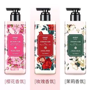 Sakura Permanent Whitening Body Wash Cherry Blossom Fragrance Skin Shower Gel With Glutathione SPF Collagen Anti Aging Wrinkle Remove Back Acne Remove Chicken Skin Whole Body Effective Permanent Whitening Body Wash Long Lasting Fragrance 500ml
