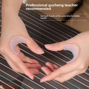 Silicone Finger Corrector for Guzheng Thumb Expander Stable Fixed Device Children Practice Instrument Accessories Pianist