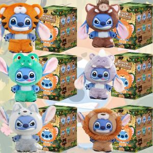 Disney | IN STOCK Stitch Animal Series Blind Box Bag Pendant Cute Plush Doll Mystery Box Toy Surprise Birthday Christmas Gift