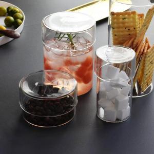 yishujia office | Clear Glass Storage Jar Storage Bottle