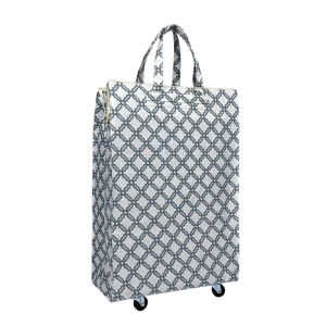 Large Capacity Foldable Travel Bag Handheld Shopping Bag Luggage Bag with Wheels for Business Trips Versatile Multi-Functional Bag