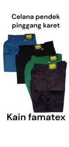 seragam sekolah celana pendek warna merah coklat putih dongker hitam hijau Benhur hijau abri