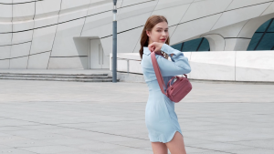 Chantria กระเป๋าสะพายข้าง กระเป๋าถือ กระเป๋าสะพายไหล่ ดีไซน์สวยงาม รุ่น CB00771