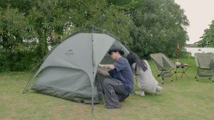 Tenda Camping Otomatis Naturehike NH21ZP008 4P Tenda Lipat Camping Keluarga Outdoor 4 Orang Kemah Glamping