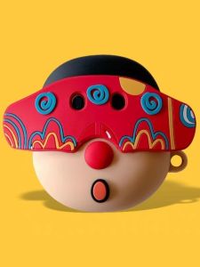 Original Ins Style Dog Rugby Phone Chain Bead Pendant Camera Bag Accessory Crystal Material Airpods3 Generation Protective Case