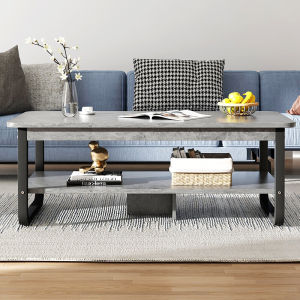 UPSEN Wooden Coffee Center Table with Drawers: A Creative Living Room Solution