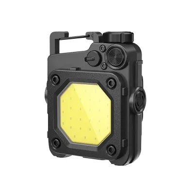 Mini Portable High Brightness Work Light Keychain Flashlight Emergency Personal Whistle Led Rechargeable Handheld Torch