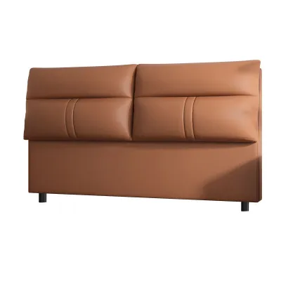 Luxury Modern New Bed Headboard Wooden Tech Fabric