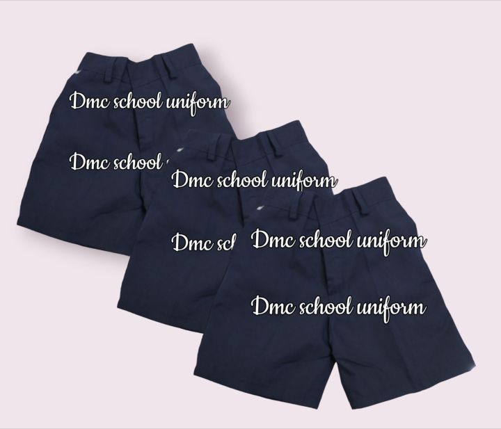 Shorts Navy Blue School uniform Lazada PH