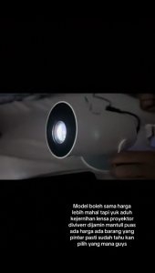 Infocus LED Proyektor Mini 4K Full HD Smart Wifi6 Dualband 15000 Lumens Universal Plug