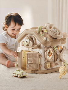 WANWEIMAN | Hộp Hoạt Động 6 Mặt Giáo Dục Montessori Nguyên Nhân - Kết Quả
