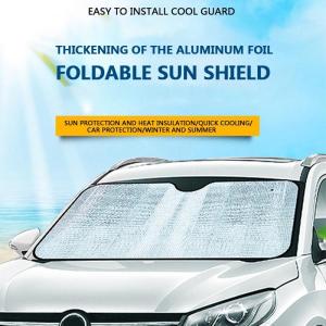 Universal Foldable Car Windshield Visor Cover Block Front Rear Window Sun Shade Sunshade Front UV