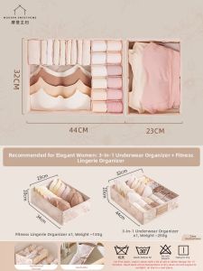 MODERN SWEETHOME | Integrated Drawer Organizer Storage Box