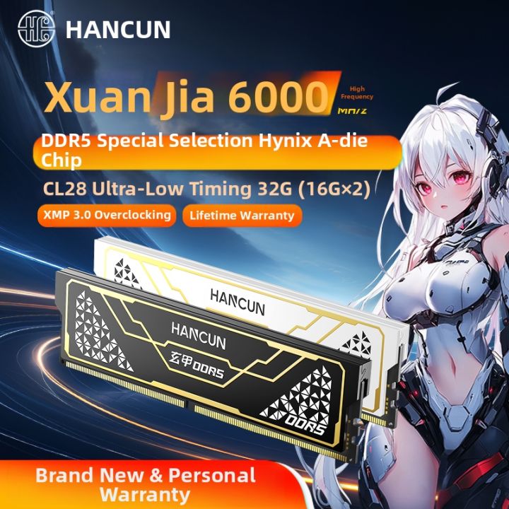 メモリー DDR5-5600 32GB (16GB x 2) hynix A-die High-Quality Hynix A-Die DDR5 Memory 32GB (16GB x 2) | Lazada