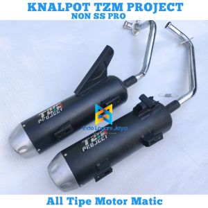 Knalpot TZM Project Beat fi esp Beat karbu Beat Deluxe Vario 125 LED new Vario 150 Scoopy fi Scoopy