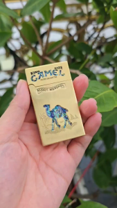 Mô Hình Kim Loại Cổ Điển Camel Z08829 ( Màu Vàng - Bạc ) Quà Tặng Sưu Tầm