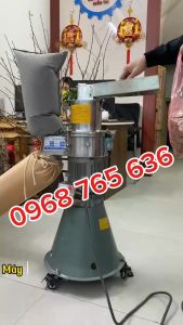 Máy xay tam thất nguyên củ loại to xay siêu mịn DF45 - Máy xay 6 búa đập mô tơ 3kw
