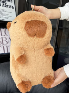 Adorable Plush Capybara Toy Hanging Ornament Birthday Gift Souvenir Doll PP Cotton Filled Fabric Art Toy for All Ages