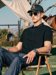Enjeolon | Cool Breathable Pique Cotton Polo Shirt