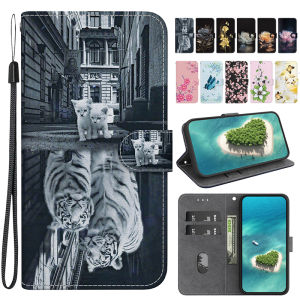 Stand Flip Wallet Case  For Samsung Galaxy A55 A54 53 52 35 A34 42 32  25 a24 23 22 14 A15 13 12 5G Cartoon Magnetic Book Cover