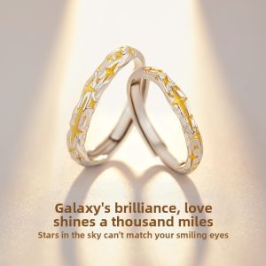 GLTEN | Luxurious Couple Silver Rings S925