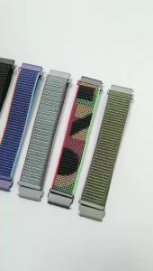 22mm 20mm Woven Strap For COROS PACE 3 2/APEX 2 Pro/APEX 46mm 42mm Nylon Loop Watch Band for Amazfit GTR 4 3 2/GTS 4 2 Bracelet