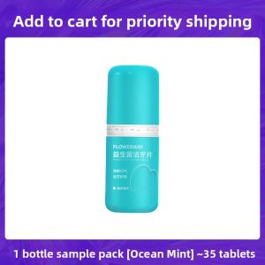 Portable Chewable Probiotic Dental Tablets Toothbrush Alternative ens Breath Cleans Teeth on the Go Oral Care Tablets