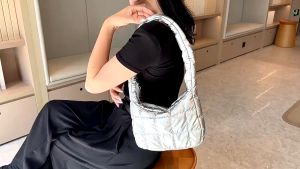 Tas Puffy Bag Connie Glossy & Tas Bahu Mini Lucu: Tas Import Korea