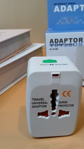 Worldwide Universal Travel Adapter Plug UK EU AU US Converter 150 Countries