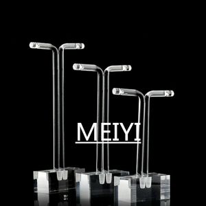 Acrylic Organic Glass Jewelry Display Stand Earring Studs Hoop Earrings Jewelry Accessories Silverware Organizer