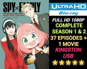 [KINGSTON USB] Spy X Family [37 EPISODES + 1 MOVIE]  Full HD 1080P NOT DVD Movie Series
