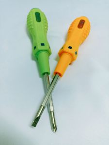 OBENG TESPEN  BOLAK BALIK (-)(+) LISTRIK  EV-702 BAHAN BAJA