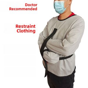 Pure Cotton Restraint Clothing for Demented Elderly And Agitated Patients Prevents Movements Medical Fixed Tying Clothes