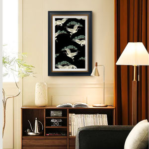 French Style Chinese Style Hanging Painting Nanyang Retro Painting Restaurant Side Cabinet Study Hanging Painting Medieval Soft Decoration Niche Art Mural