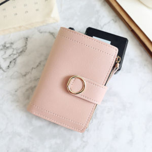 New Short Women Wallets Fashion Simple Cute Small Female Wallets PU Leather Card Holder Womens Purse