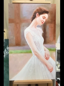 Pure hand drawn photos customized portraits oil paintings pets still life wind and shadow decorations famous paintings imitations Valentines Day gifts