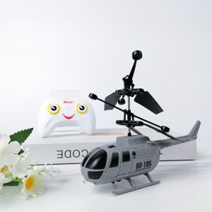 Model Infrared Sensing Helicopter Toy Infrared Remote Control Multiple Colors Built-in Battery Cool Lights USB Charging In