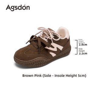 Agsdon | Thick Sole Ballet-Inspired Training Shoes for Women