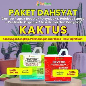Pupuk & Pestisida Topfarm: Solusi untuk Kaktus & Sukulen