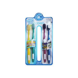 CCOKIO Silver Ion Bristle Toothbrush Morning And Night Set Four Pieces Adult Oral Care Antibacterial Tooth Cleaning Tools